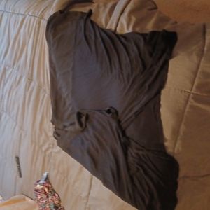 a.n.a batwing dressy open front sz 2X